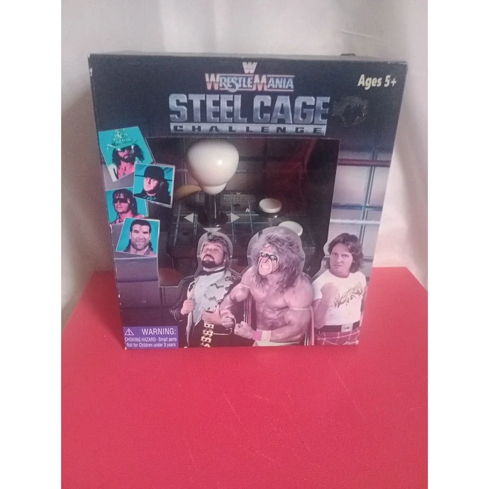 Wrestlemania (WWE/WWF) Steel Cage Challenge Plug & Play Game New Wrestling